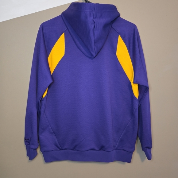 Nike Kobe Bryant Mamba Kids' Therma-Fit Purple Yellow Hoodie HJ1028-547 Size XL - Picture 10 of 14